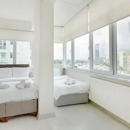 Apartment Central Apartment With Amazing City View Near Cevahir Mall In Sisli1